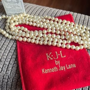 72” simulated pearls